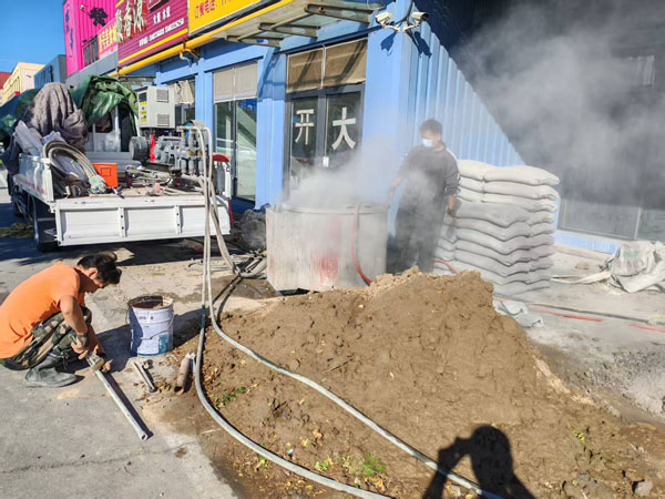 四方台顶管注浆加固
